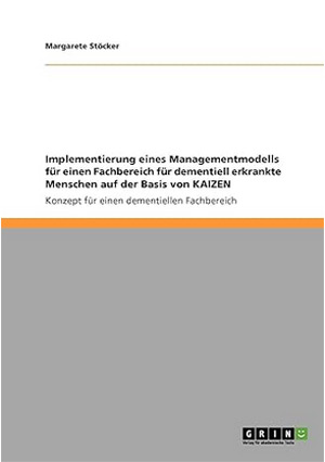 Buchcover: Implementierung eines Managementmodells, GRIN Verlag 06/2009
