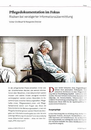 Pflegedokumentation im Fokus